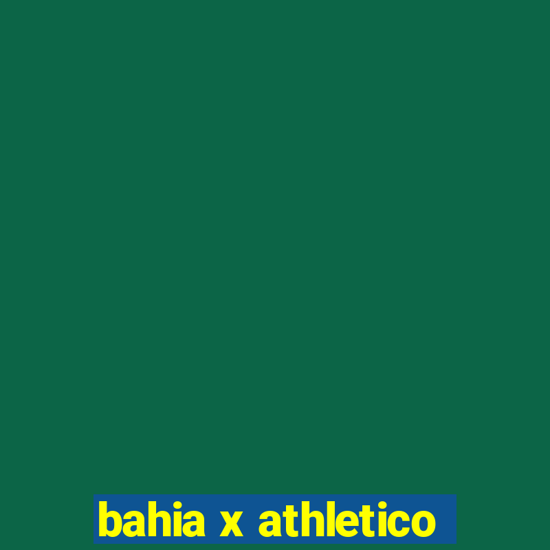 bahia x athletico-pr ao vivo